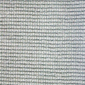 Grå lättviktsduk av fleece, polerad polyester
